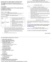 Anascorp Package Insert
